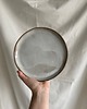 patery i talerze Talerz basic white raw ok. 22cm 1