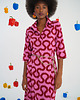 sukienki midi damskie Sukienka Splash Dress róż 3