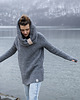 swetry damskie  Sweter Boucle Szary 7