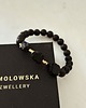 biżuteria męska Bransoletka męska Lawa i Turmalin 4