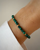 bransoletki z kamieni naturalnych Bransoletka na gumce malachit dobrobyt, obfitość 3