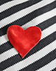 broszki Czerwone serducho, ceramiczna  broszka 4