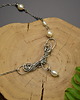 chokery Krótki naszyjnik choker perły wire wrapping 4