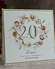 kartki scrapbooking Personalizowana kartka na 20 urodziny, BH 65 1