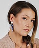 kolczyki szklane Eleganckie kolczyki o perłowym blasku Meyra 1