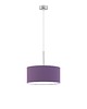lampy wiszące Elegancka lampa wisząca do salonu z jasnoszarym abażurem 30 cm SINTRA 4