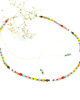 chokery Kolorowy choker z koralików 2