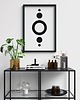 plakaty Plakat Black circle  A3 - 21x29.7cm 3