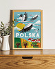 plakaty Plakat Bociany Wieś 1