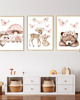 obrazy i plakaty do pokoju dziecięcego Plakaty dla dzieci Zwierzątka, pastelowe plakaty dla dziewczynki 4