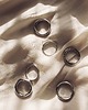pierścionki srebrne Big Liquid Ring (silver) 3