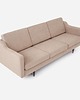 sofy i szezlongi Sofa BODO brązowa, skandynawski design 3