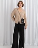swetry damskie  Rozpinany Sweter Chunky Cardigan 3