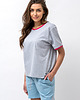 t-shirt damskie T-shirt  damski "ROSE" szary 2