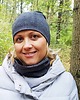 czapki damskie Czapka bawełniana grafitowa dwuwarstwowa 1