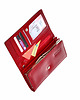 portfele damskie Portfel damski skórzany czerwony bigiel Belveder 5