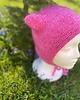 dziewczynka - inne Wiosenna bonetka z merino & kids silk  1