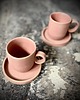 filiżanki Różowa filiżanka do espresso 5