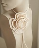 chokery Duży choker ecru 4