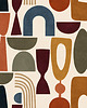 obrazy Mid-Century Modern II - obraz na płótnie lub plakat 1