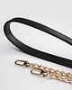 torebki różne Pasek z łańcuszkiem do torebki czarny 15 mm 4
