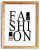 plakaty Plakat motywacyjny z napisem FASHION szminka 1