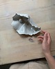 pojemniki na biżuterię Podstawka na Biżuterię Palo Santo Ceramiczna Muszla Perłowa Biel 1