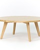 stoliki kawowe Dębowy Stolik Kawowy Okrągły / 90cm/100cm 3