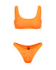 stroje kąpielowe i kostiumy kąpielowe damskie CARMEN - bikini set - sunny orange - uniwersalny 1