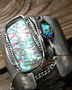 bransoletki wire wrapping Bioluminescencja   - BRANSOLETA MANKIET - CUFF 8