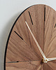 zegary Drewniany zegar  średnica 40 lub 50 cm, orzech 1