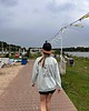 bluza bez kaptura damska Buza - Summer, niebieska 3
