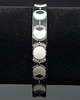 bransoletki - inne Bransoletka goth stal 004 3