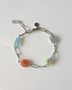 bransoletki z kamieni naturalnych Bransoletka RAW ŻYWIOŁY ,opal ognisty, phrenit, akwamaryn, labradoryt 5