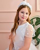 wianki komunijne Opaska z kwiatami model Florina 2