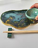 patery i talerze Ceramiczny zestaw do sushi 5