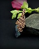 wisiory Fluoryt wisiorek wire wrapping 2