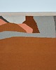 Ozdoby na ścianę Ręcznie tkany kilim - wełniana makatka - cykl BLISKOŚĆ - NOGI 2