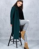 płaszcze damskie Płaszcz wełniany butelkowa zieleń WOOL& GREEN 1