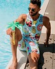 spodnie męskie Shorty Kąpielowe Męskie DR.CROW Fashion Summer 1