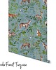 tapety i naklejki ścienne Tapeta Wonder Forest  Turquoise 1