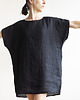 tuniki damskie lniana tunika "MOON", typ oversize 2
