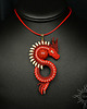 wisiory Amnirih, wisior ze smokiem, beading 4