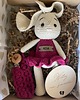 przytulanki dla niemowląt i dzieci Box prezentowy dla dziewczynki, z okazji urodzin/babyshower/chrztu świętego 5