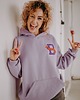 bluza z kapturem damska Bluza oversize Lavender dla mamy i taty 4