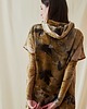 bluza z kapturem damska Bluza z kapturem oversize MYCONOS  eco-print 3