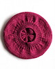 czapki damskie Bordo - beret w stylu francuskim 1