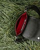 torby na ramię Czarna torebka skórzana PYTON Switch Bag Box 7