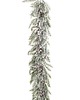 wianki bożonarodzeniowe Girlanda świąteczna NEVOSO 107x21x4 cm oszroniona 1