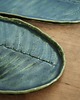 patery i talerze Patery z kolekcji FERN, zestaw dwóch talerzy z liściem paproci 1